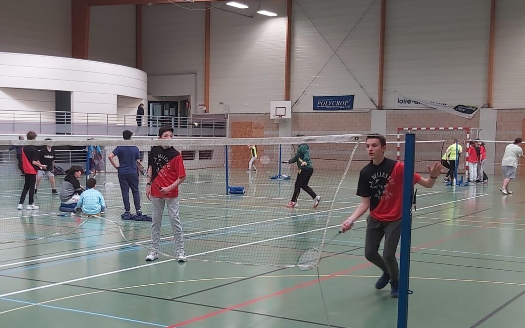 Compétition de badminton du 29/03/2023